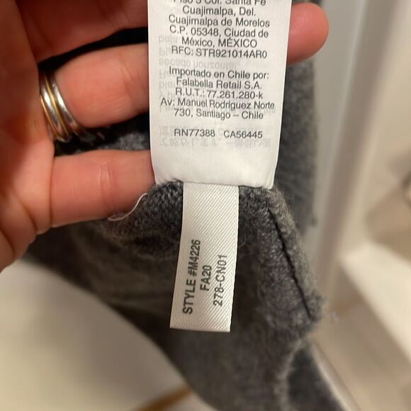 𝅺Madewell woman’s grey open cardigan - Picture 7 of 9